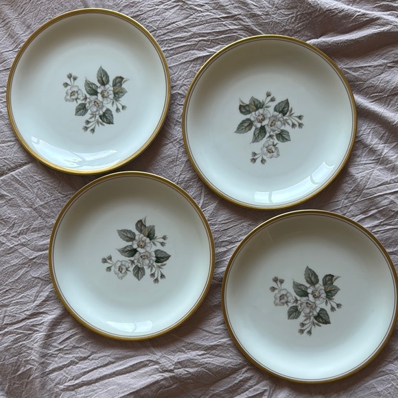 Other - Set of 4 Noritake/Japan Apple Blossom 8”‎ Salad Plates
Very nice condition